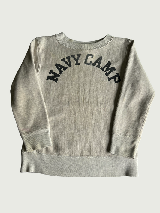 Vintage Denim Dungaree kids Navy Camp sweatshirt