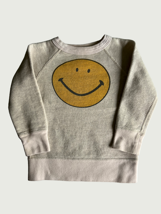 Vintage Denim Dungaree kids Smile sweatshirt