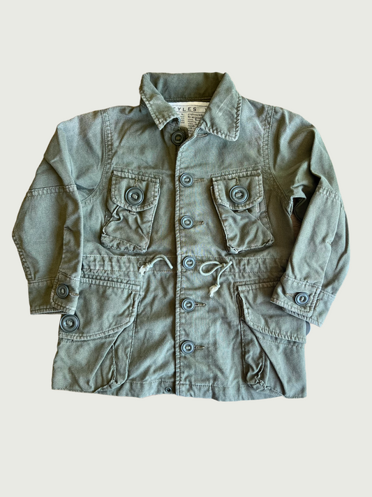 Vintage Go to Hollywood kids Military field jacket