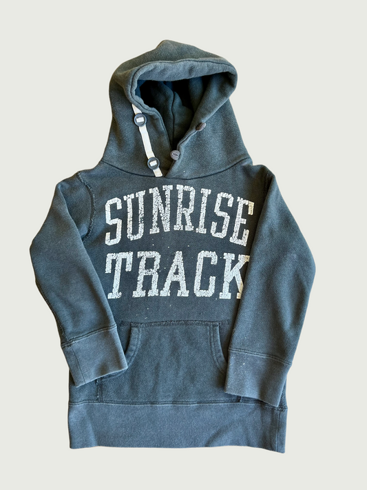 Vintage Denim Dungaree kids sunrise Track hooded sweatshirt