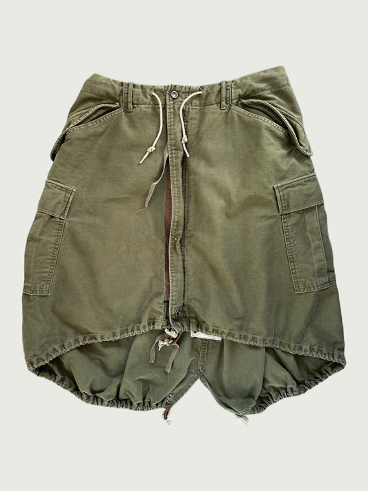 Vintage John Bull fishtail parka inspired cargo skirt