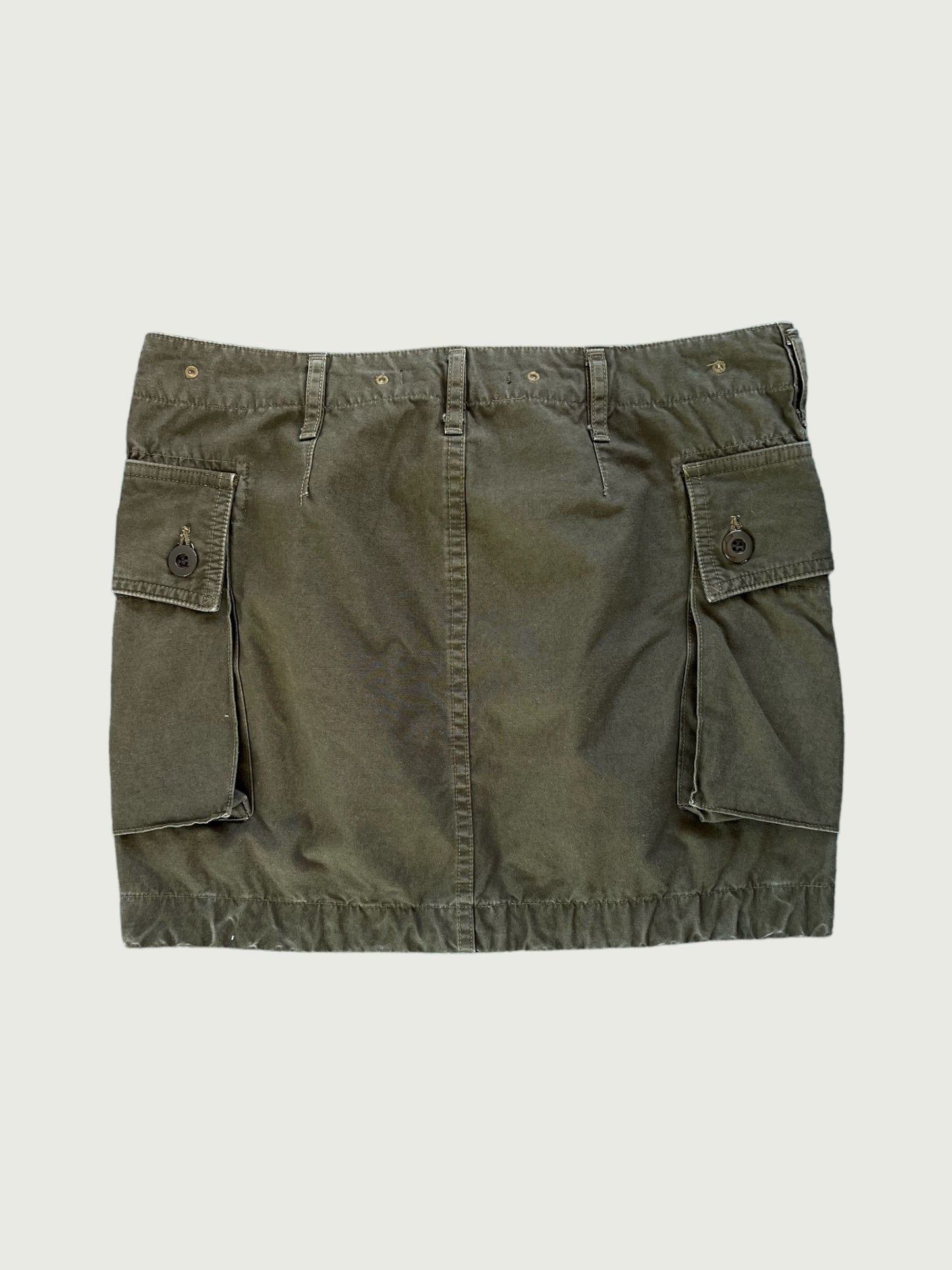 Vintage John Bull high pocket cargo mini skirt
