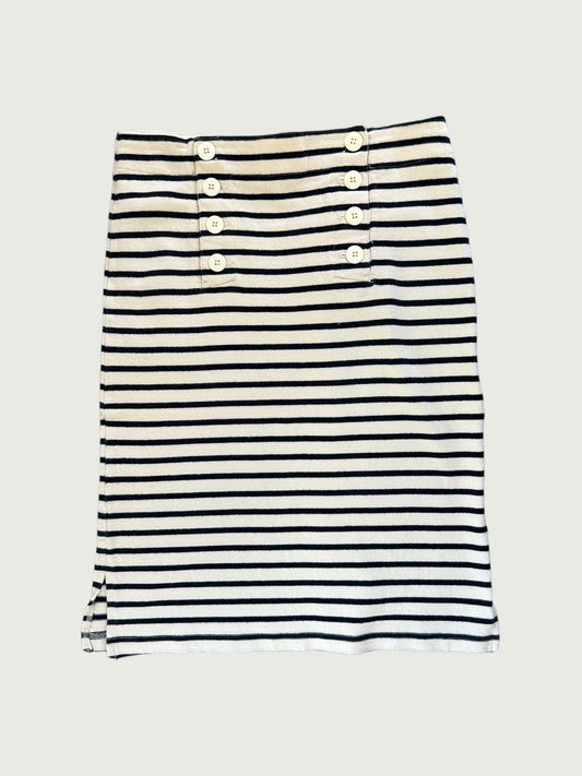 Vintage Ships mariner stripe sailor skirt