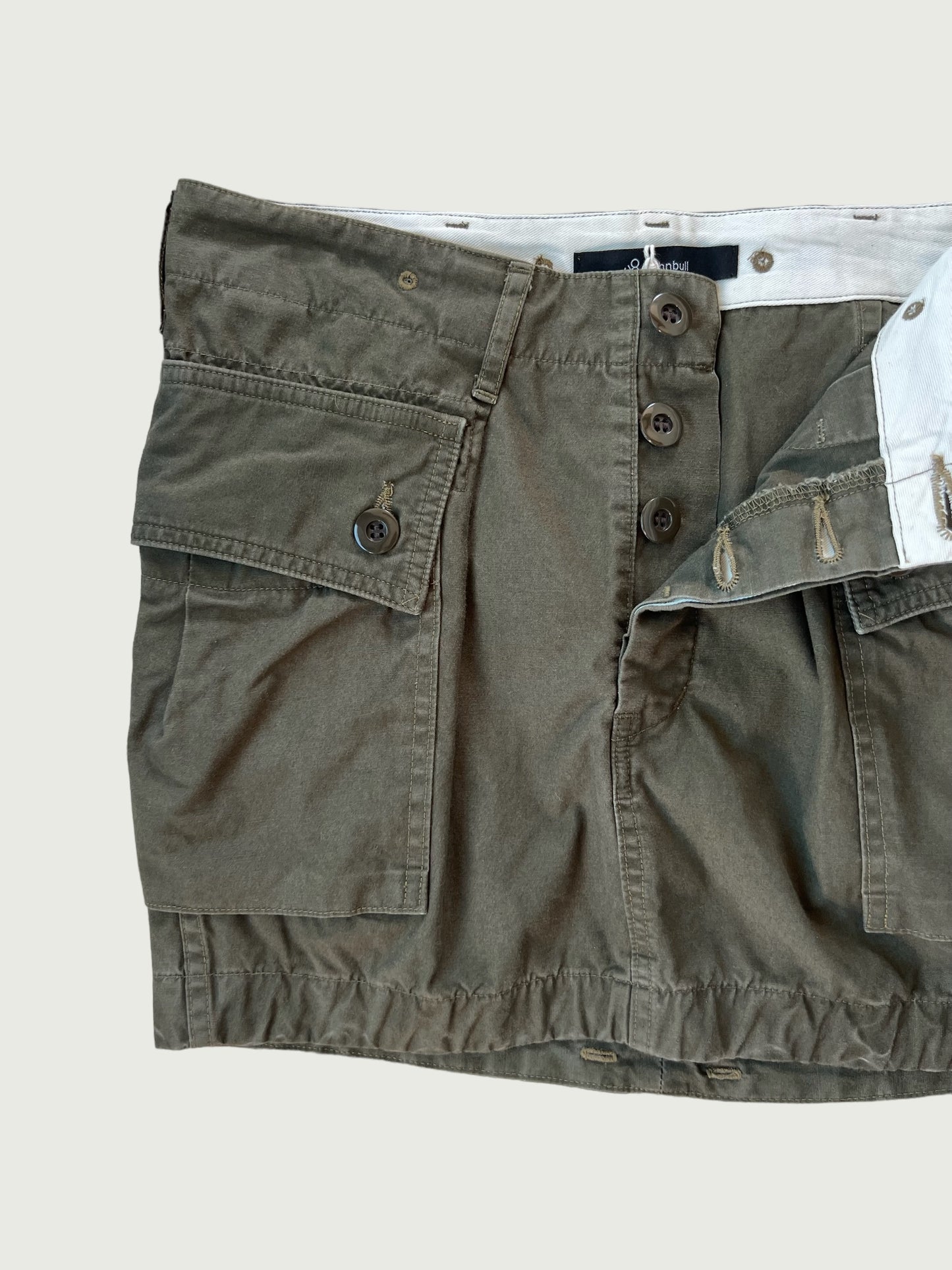 Vintage John Bull high pocket cargo mini skirt