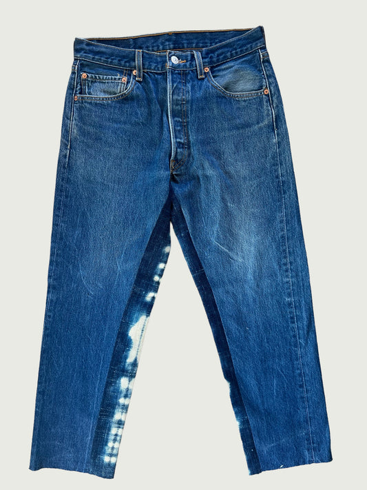 Handmade upcycled Levis 501 Mate jean