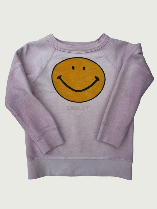 Vintage Denim Dungaree kids Smile sweatshirt