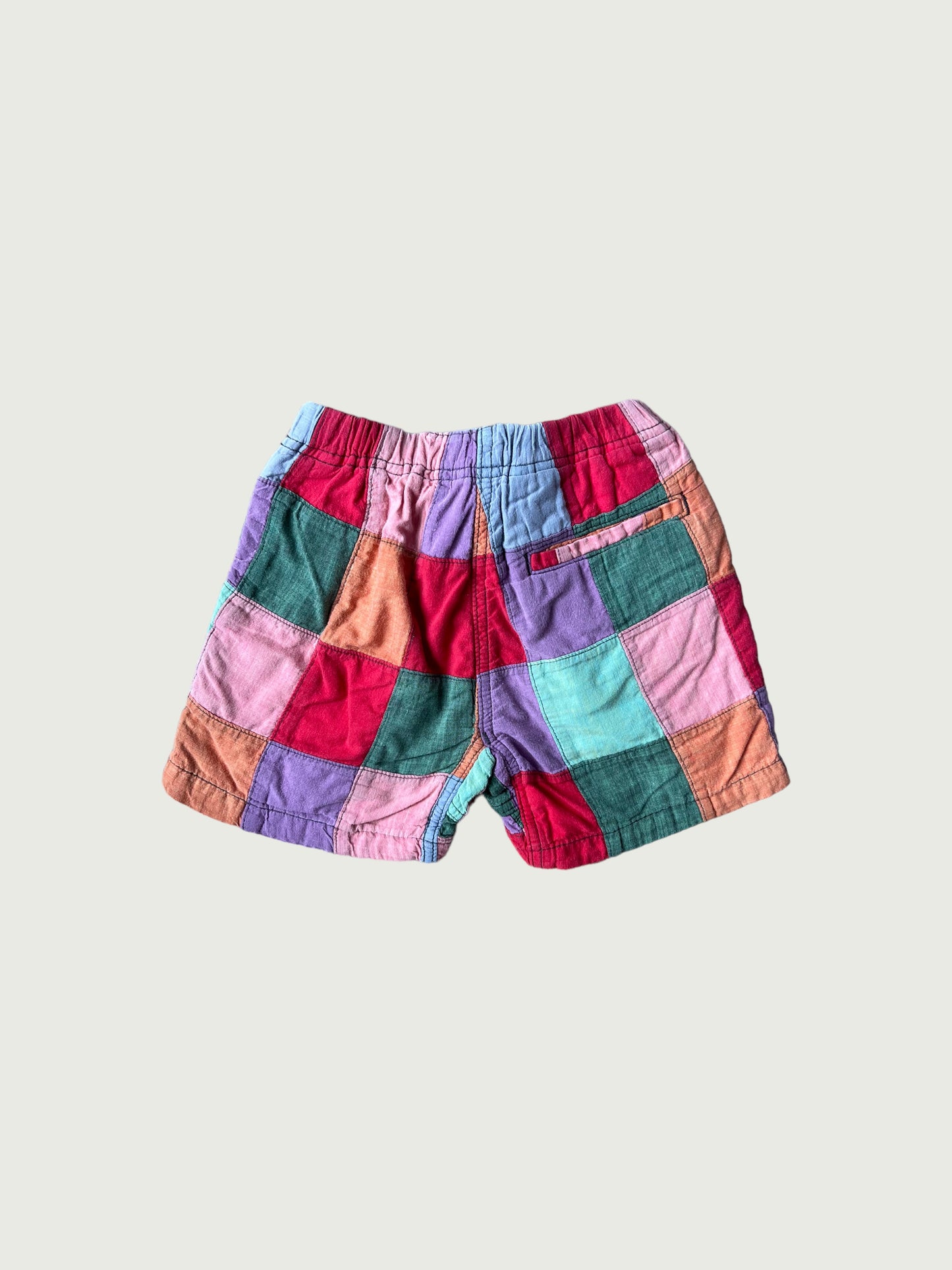 PATCHWORK SHORT